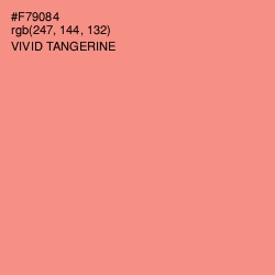 #F79084 - Vivid Tangerine Color Image
